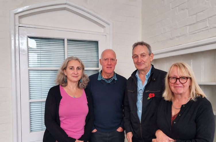A group of trustees at West Devon Community and Voluntary Services.
