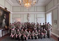 Okehampton army cadets welcomed to Buckingham Palace as Queen Camilla's guests
