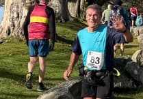 Running the Tavy 7 through scenery, sheep and gusts