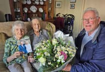 Bere Ferrers villagers help couple mark their 70th wedding anniversary
