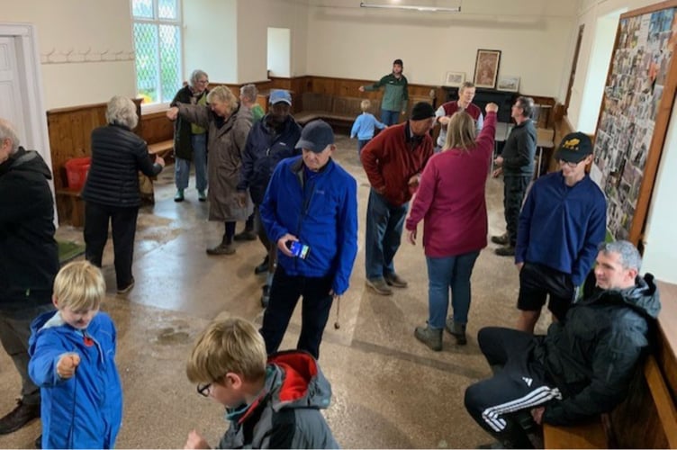 Conker battles underway in the Church Rooms