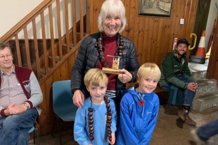 Winner Liz Moir