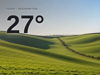 Okehampton: sunny day, high of 27°C