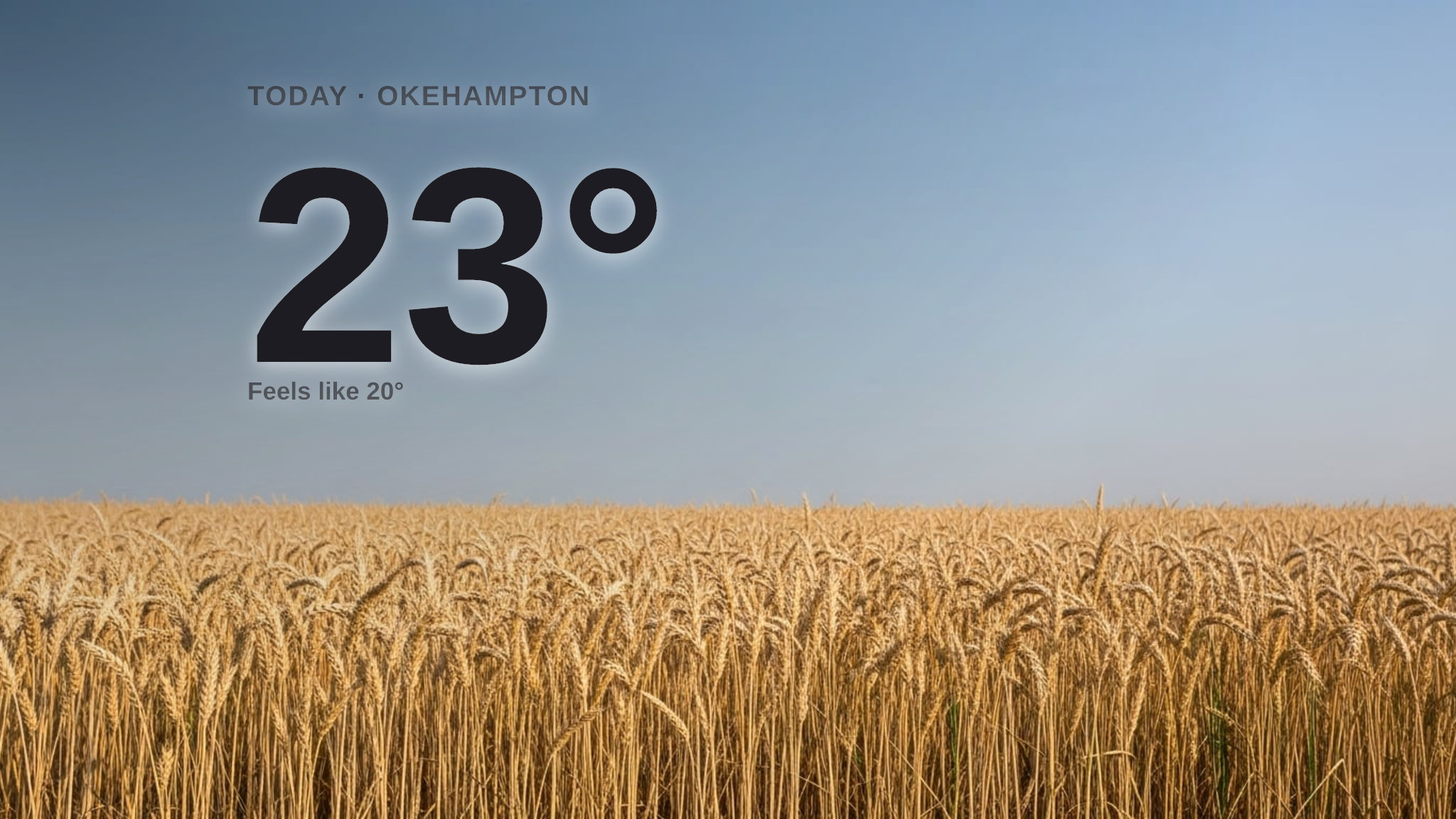 Sunny start for Okehampton today - here's your Friday forecast